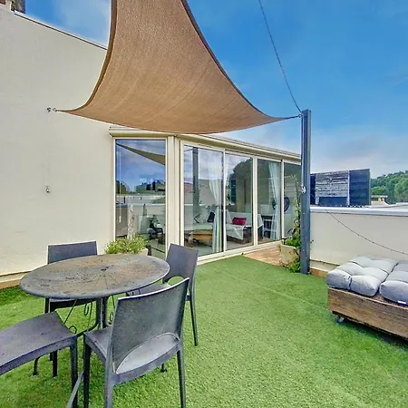 L'esprit Rooftop - Speciale Nouvel - Proche Du Ponant & - Parking & Climatisation L Linge De Maison & Wifi Inclus Appartement