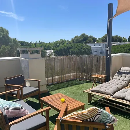 L'esprit Rooftop - Speciale Nouvel - Proche Du Ponant & - Parking & Climatisation L Linge De Maison & Wifi Inclus Appartement La Grande-Motte